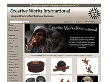 Tablet Screenshot of creativeworks4u.com